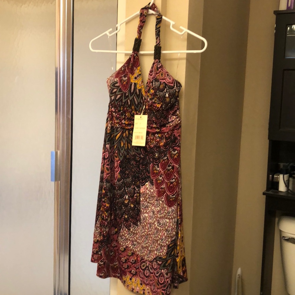 Multi colored sun dress